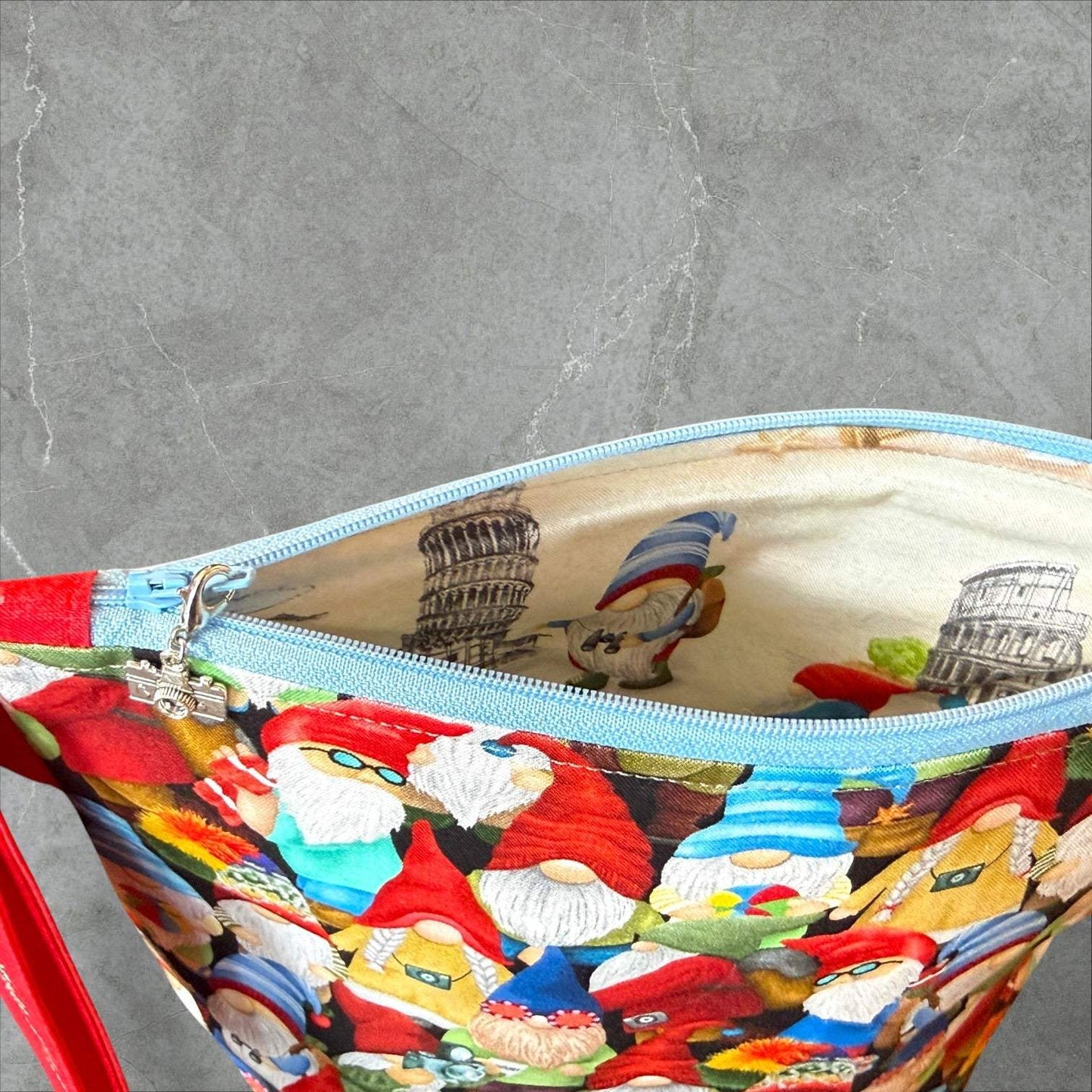Gnomes Abroad Project Bag