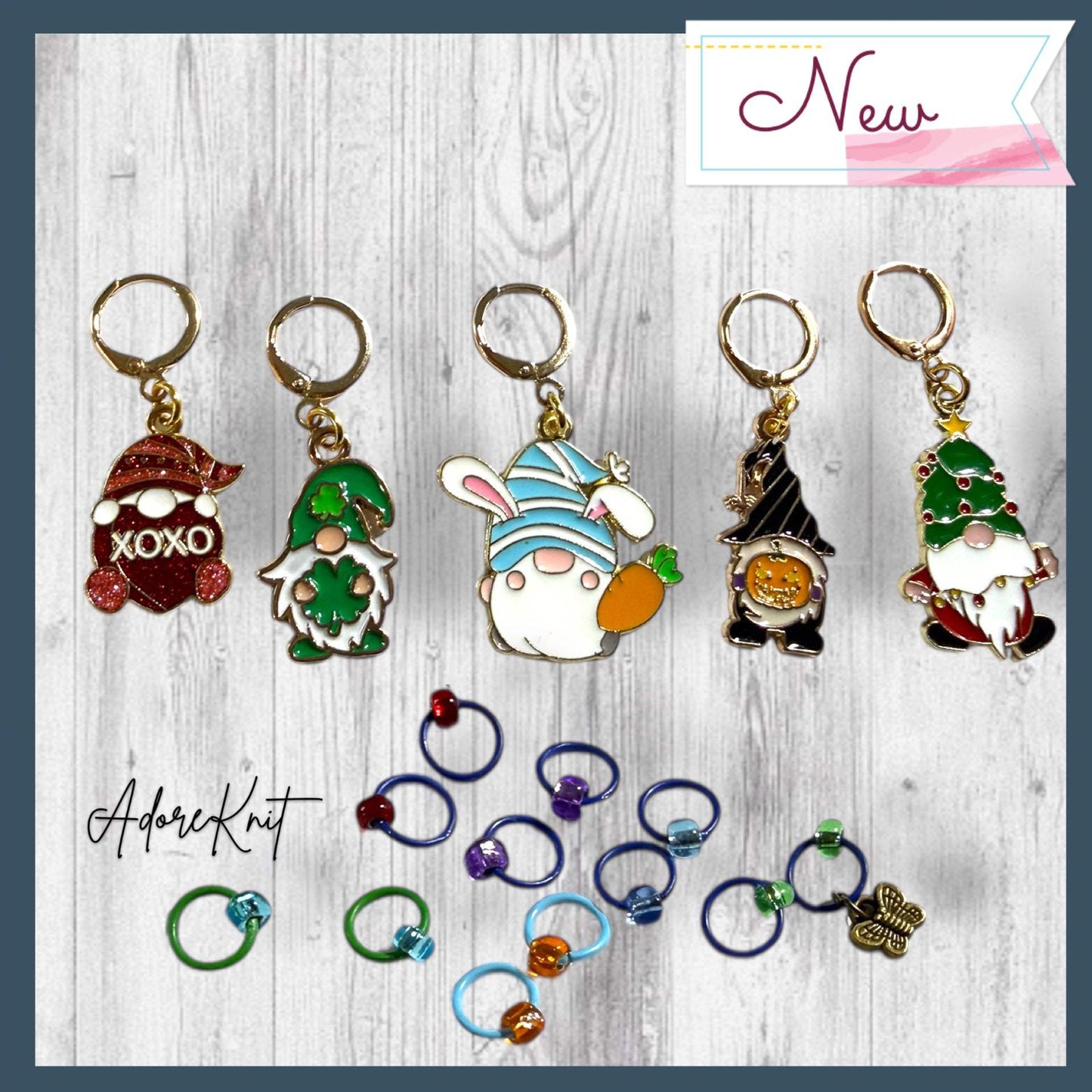 2026 Gnomes Through the Year !!!! Progress Marker Set