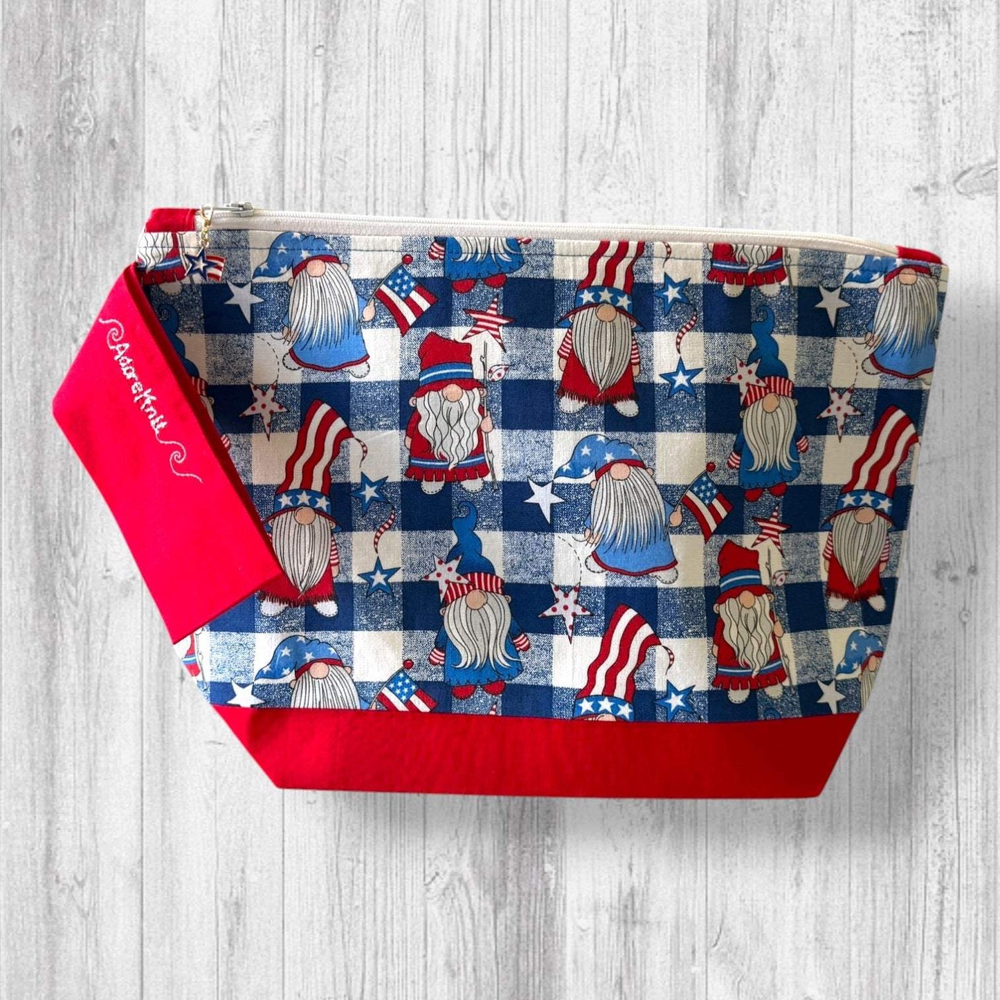 Red White and GNOME Project Bag