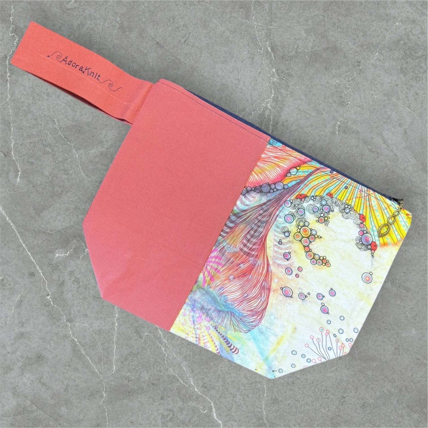 Genetic Divergence w Rose Canvas Project Bag