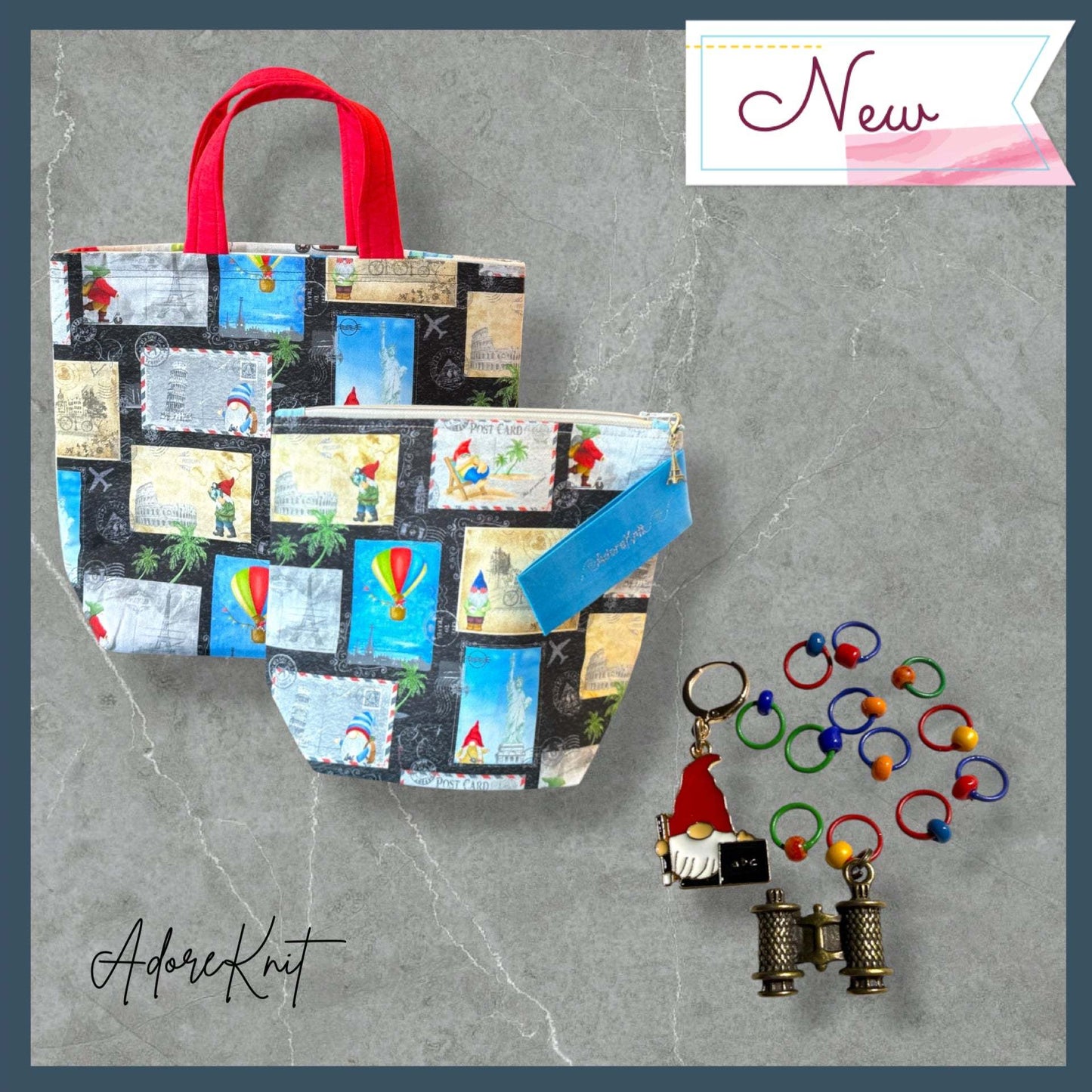 Passport to Gnomewhere Project Bag