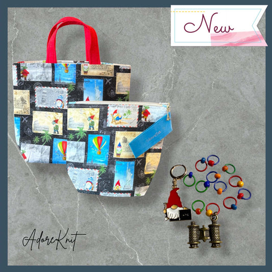 Passport to Gnomewhere Project Bag