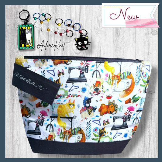 The Cat Nap Collective: Half Asleep & Half Involved Project Bag