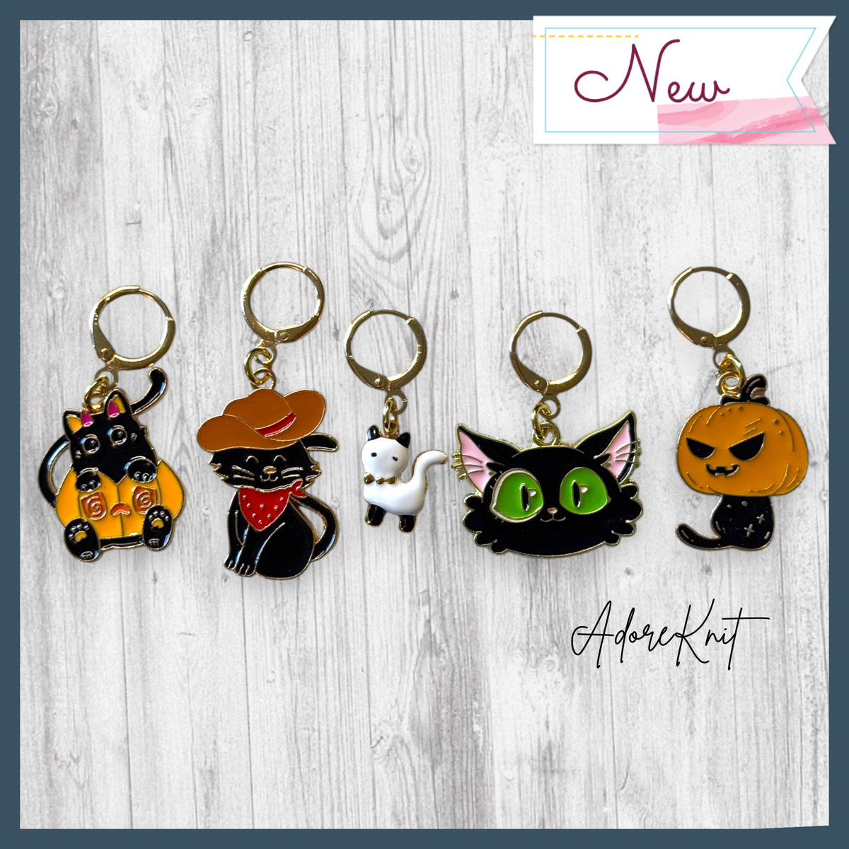 Pawsitively Haunted Set of Progress Markers