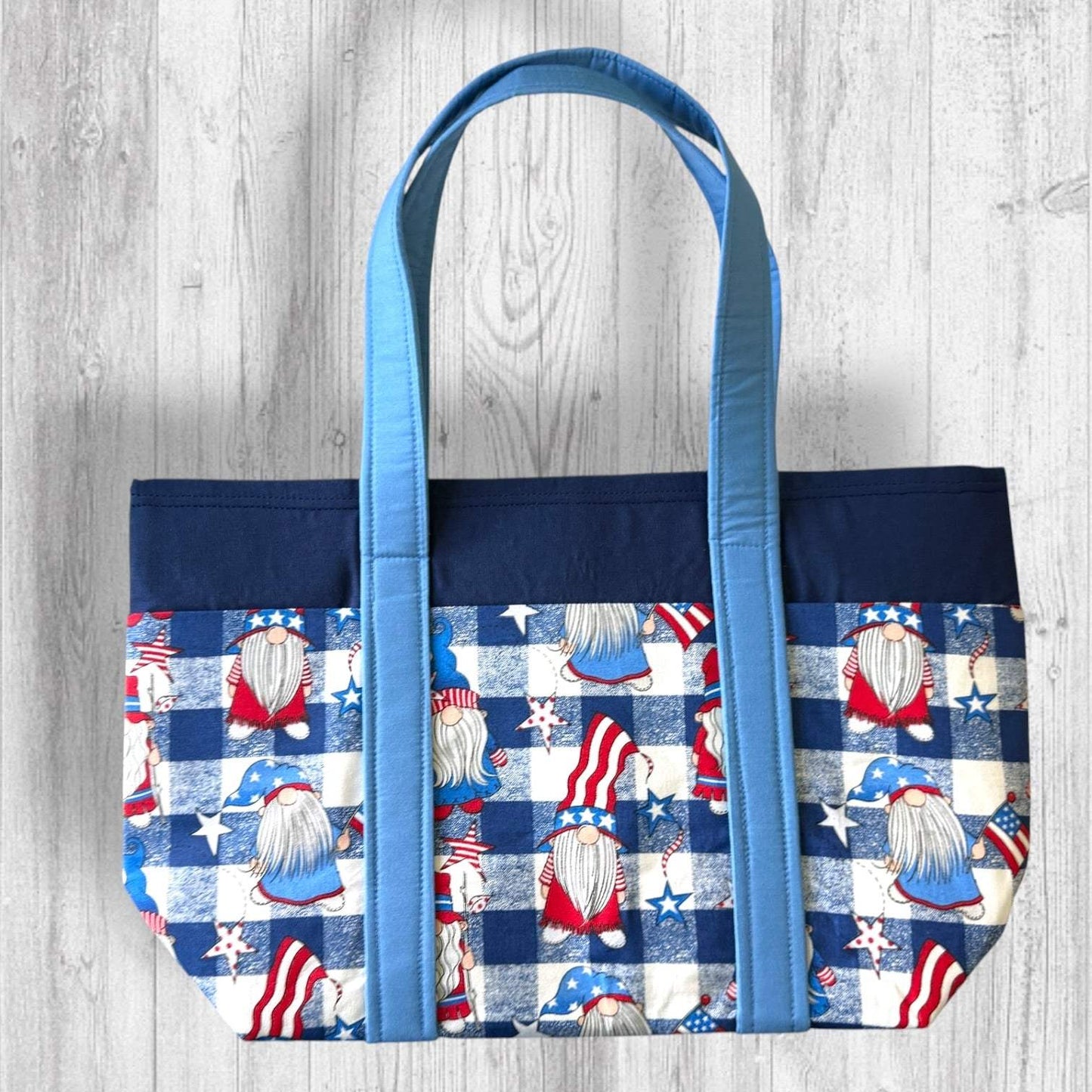 Red White and GNOME Project Bag