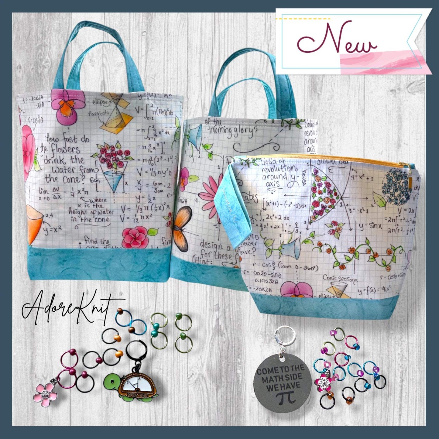 Protracturtle Says The Limit Does Not Exist Progress and Stitch Markers