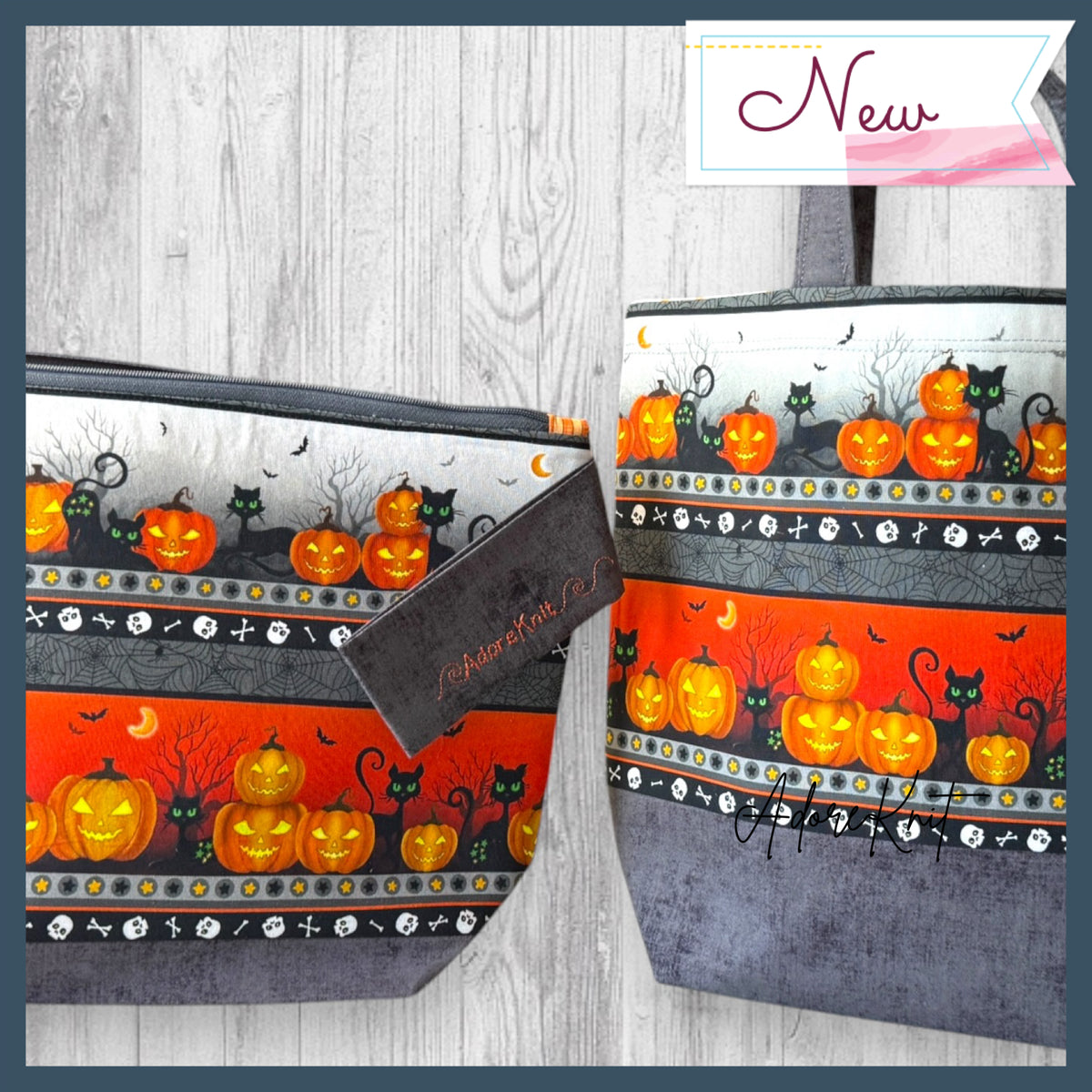 Pawsitively Haunted Project Bag