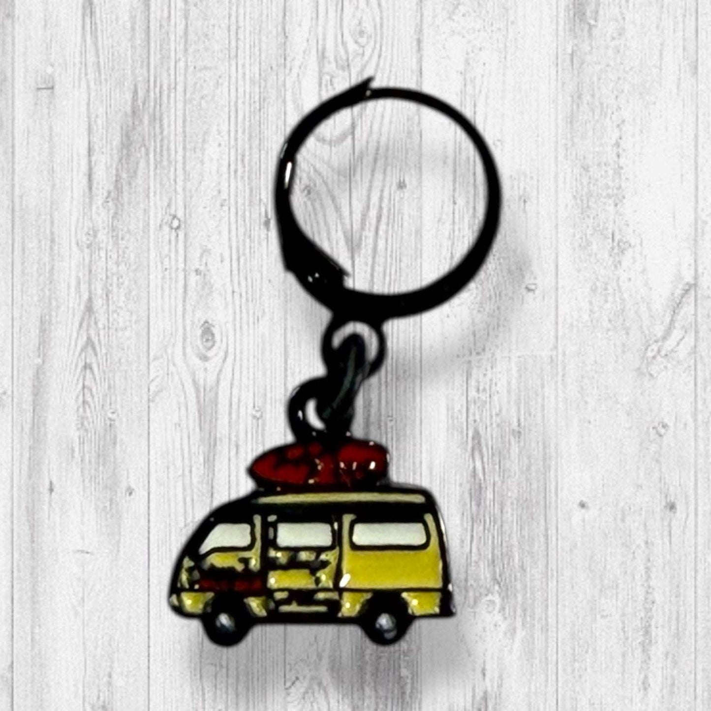 Roller Rink Memories and Pineapple Pizza Progress and Stitch Markers