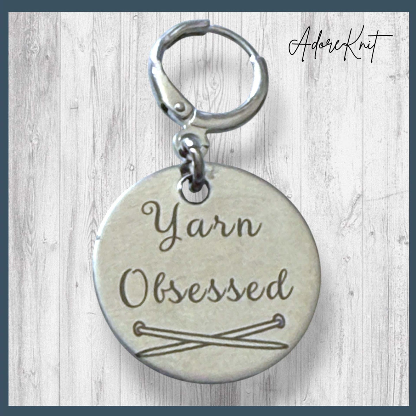 Top Knot Yarn Obsessed Sheep Progress and Stitch Markers