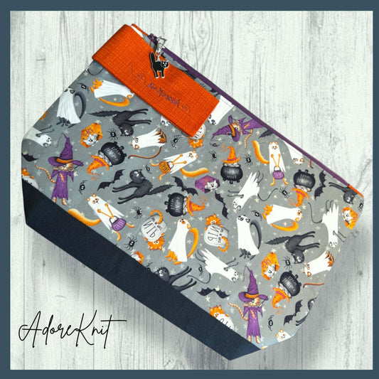 Frightfully Feline Project Bag