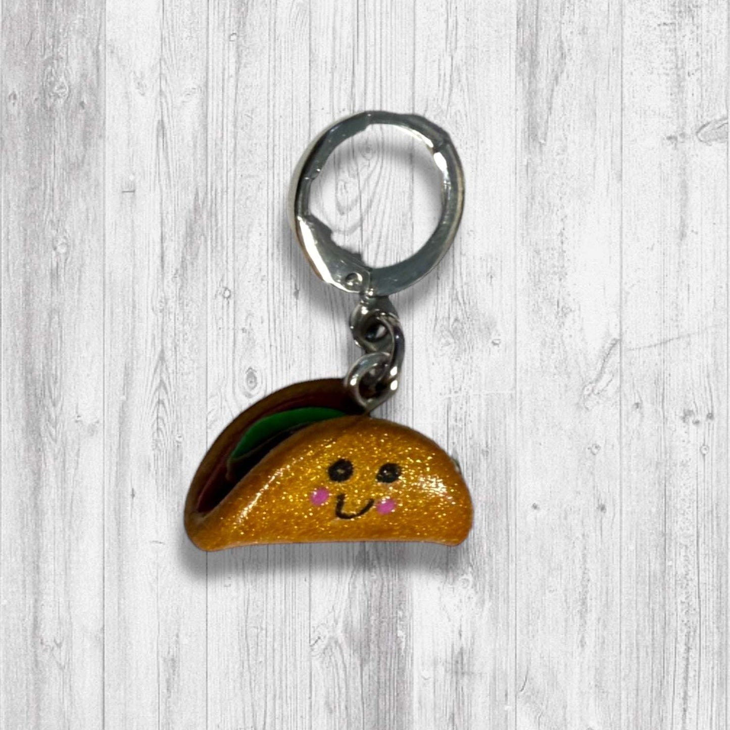 Gnome and Taco Progress and Stitch Markers