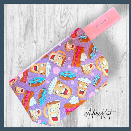 Caffeinated Cuties Project Bag