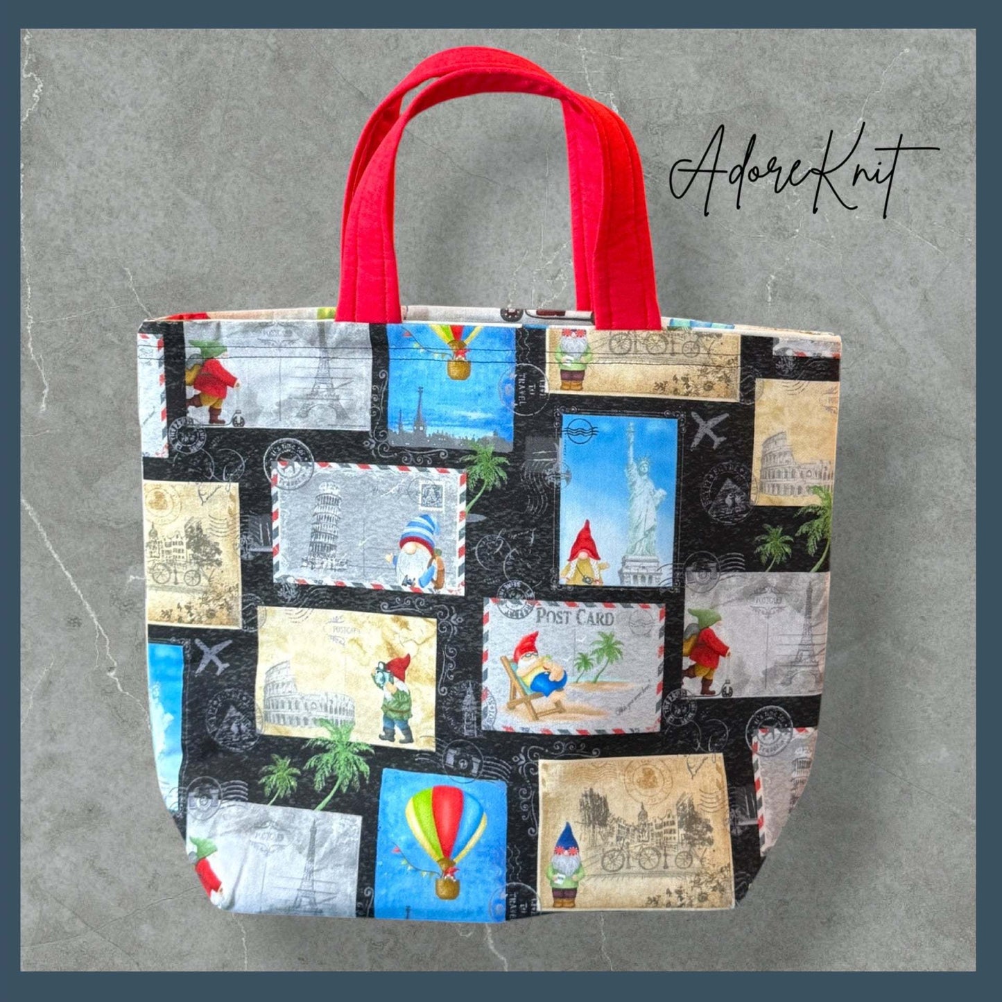 Passport to Gnomewhere Project Bag