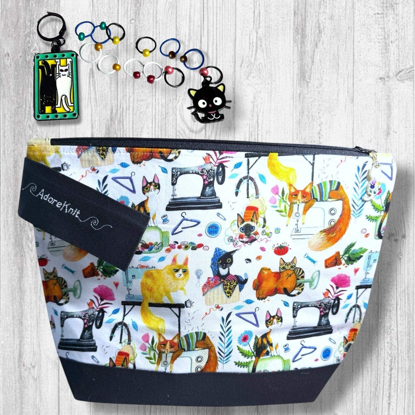 The Cat Nap Collective: Half Asleep & Half Involved Project Bag