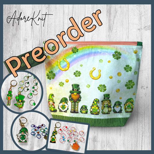 PREORDER Pot of Gold Over the Gnomebow Project Bag