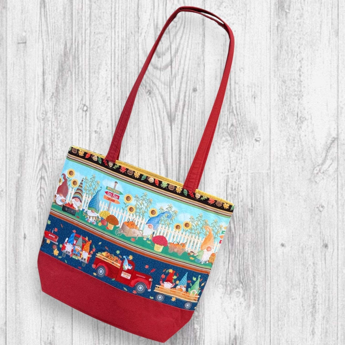 Gnomegrown Harvest Project Bag (Red)