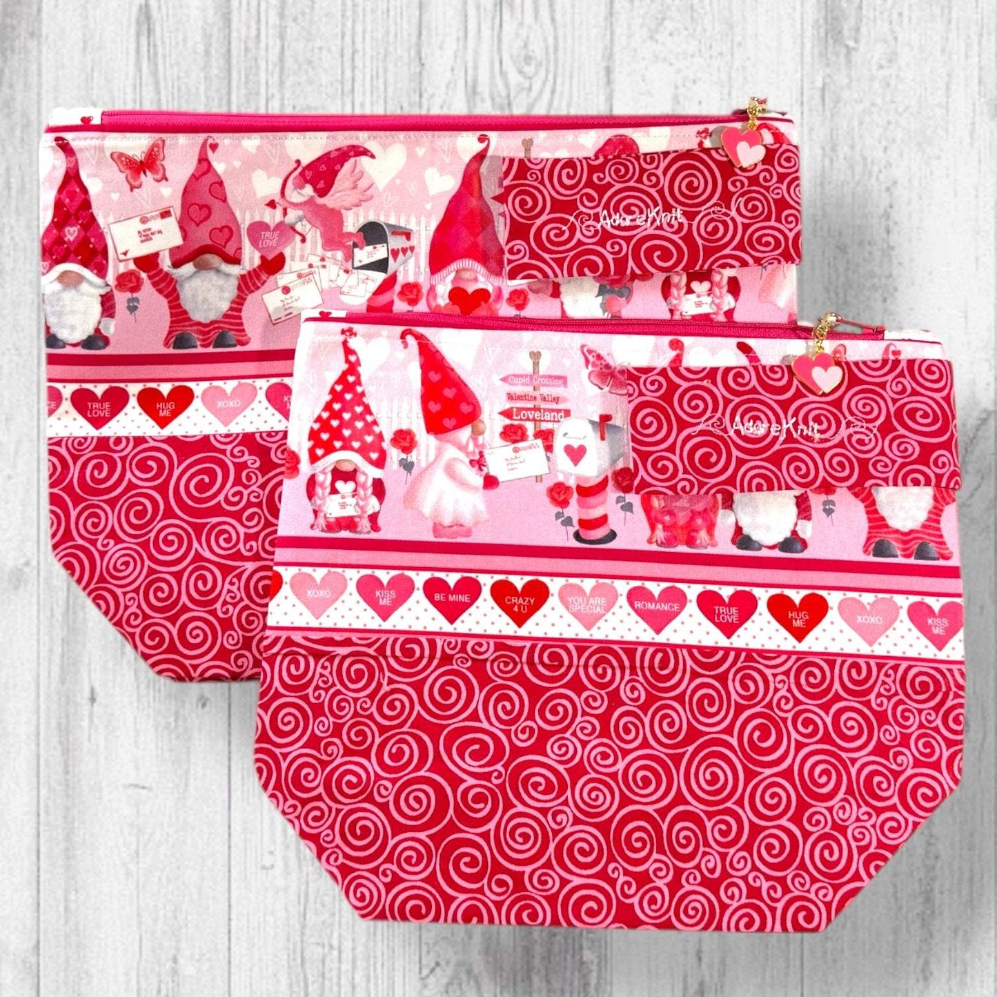 Gnomebody Loves You Like I Do Project Bag