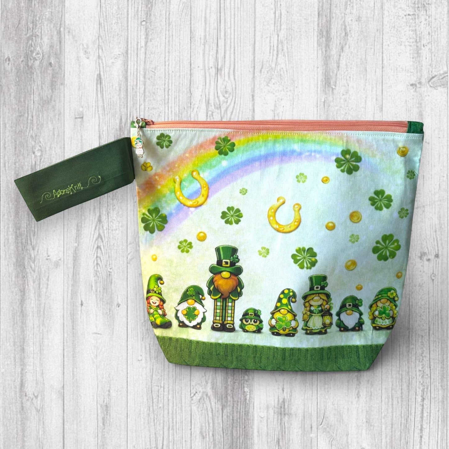 PREORDER Pot of Gold Over the Gnomebow Project Bag