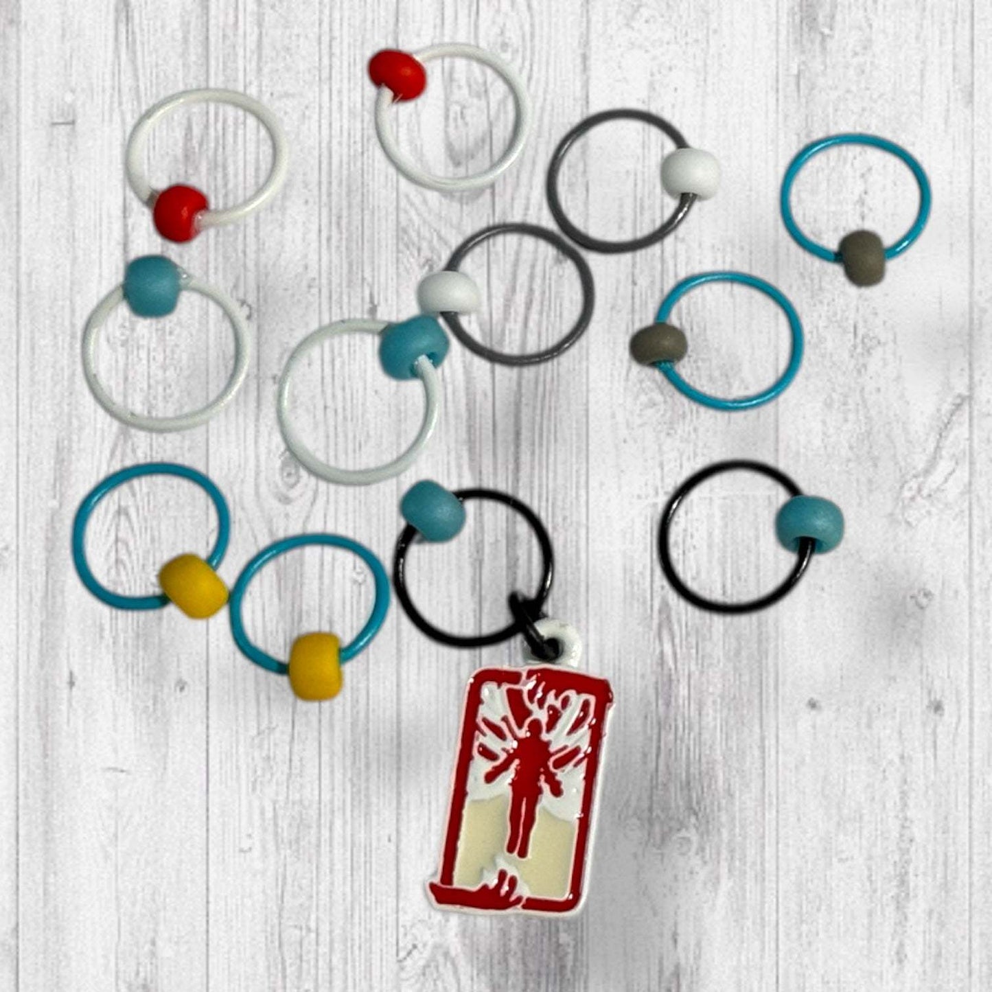 When Music Saves You Progress and Stitch Markers