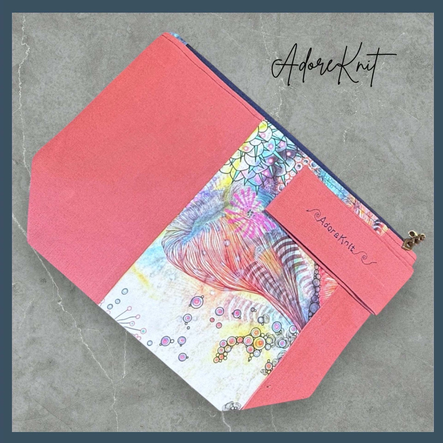 Genetic Divergence w Rose Canvas Project Bag