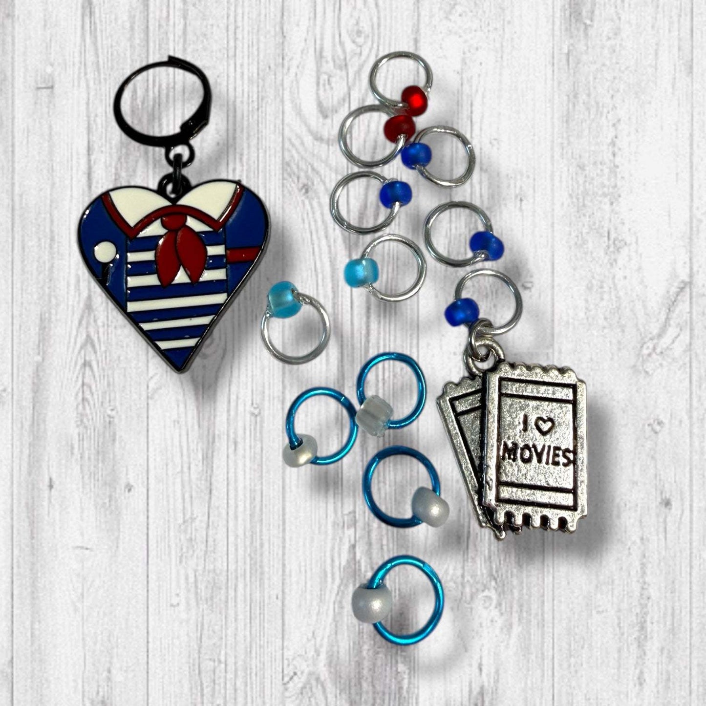 Scoops Ahoy Progress and Stitch Markers