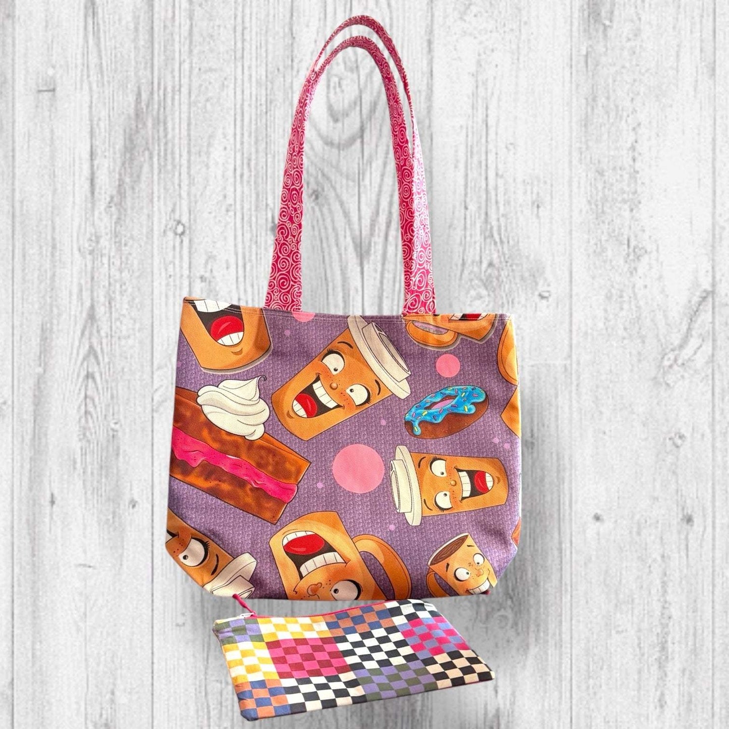 Caffeinated Cuties Project Bag