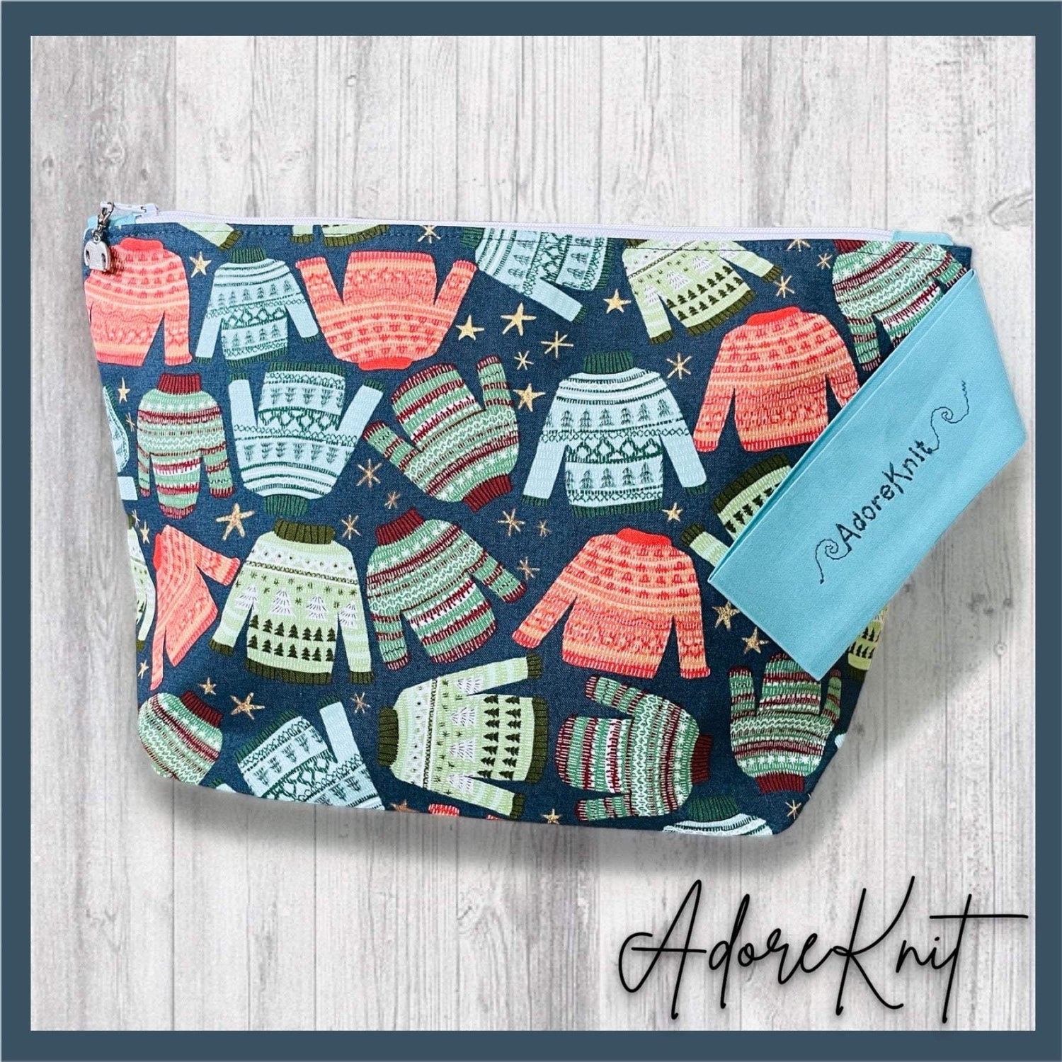 Sweater Knitting Project Bag - AdoreKnit