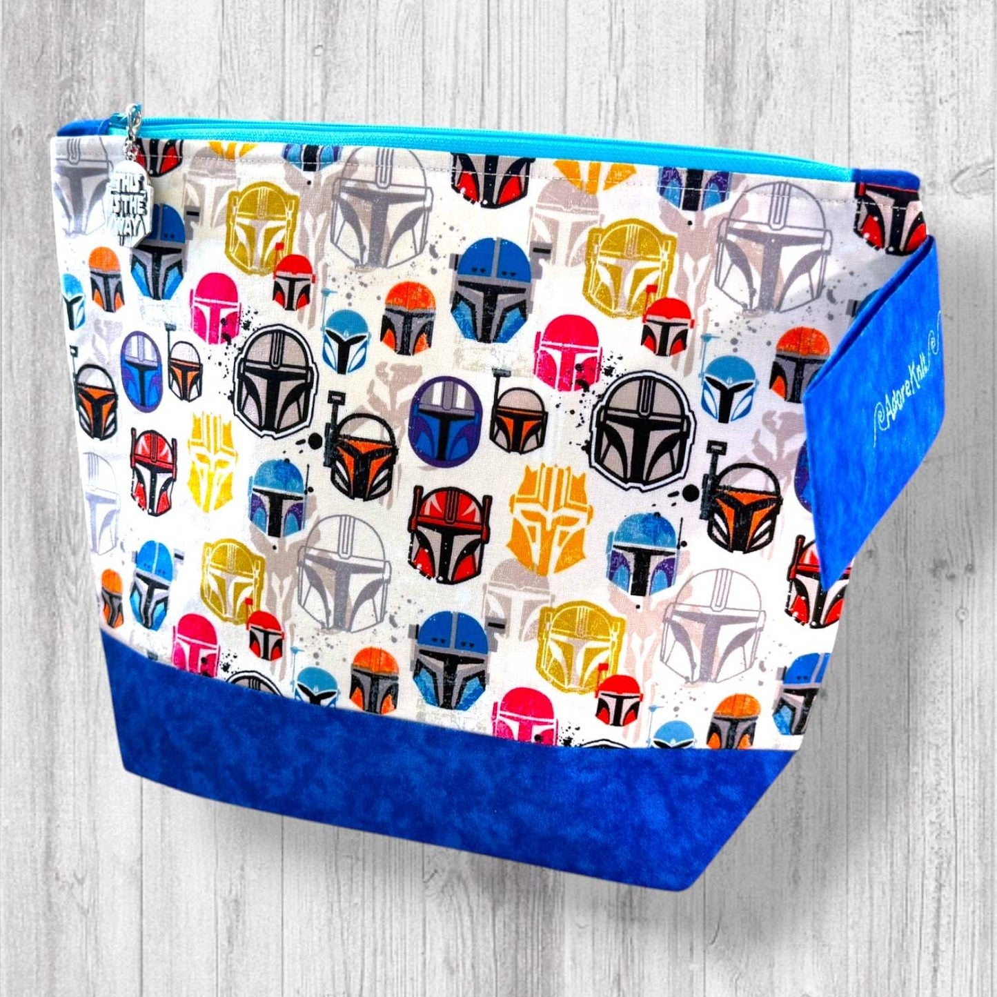 This Is the Way (to Finish It) Project Bag | Zippered Bag | May the Force 2026 Collection