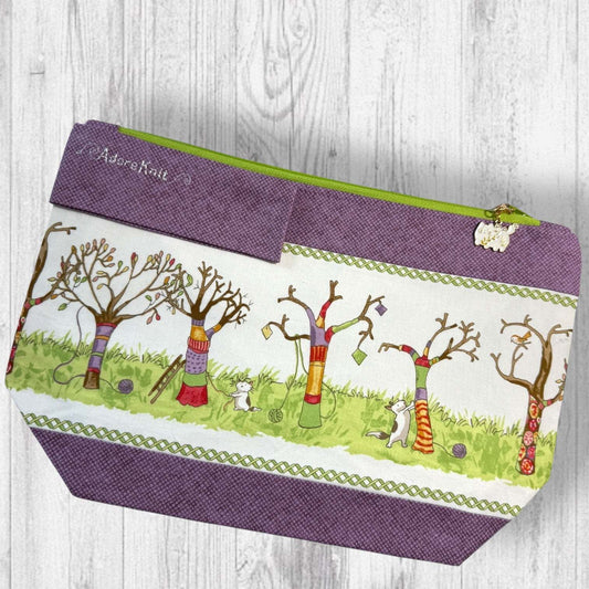 Tree Meowgicians Project Bag