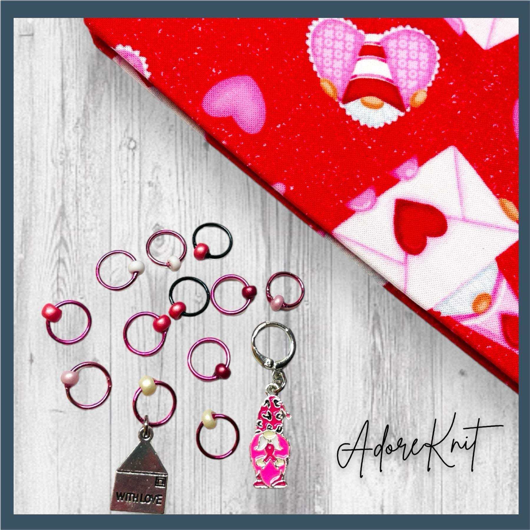 Love Gnomes no Bounds Progress and Stitch Markers  �£️ - AdoreKnit
