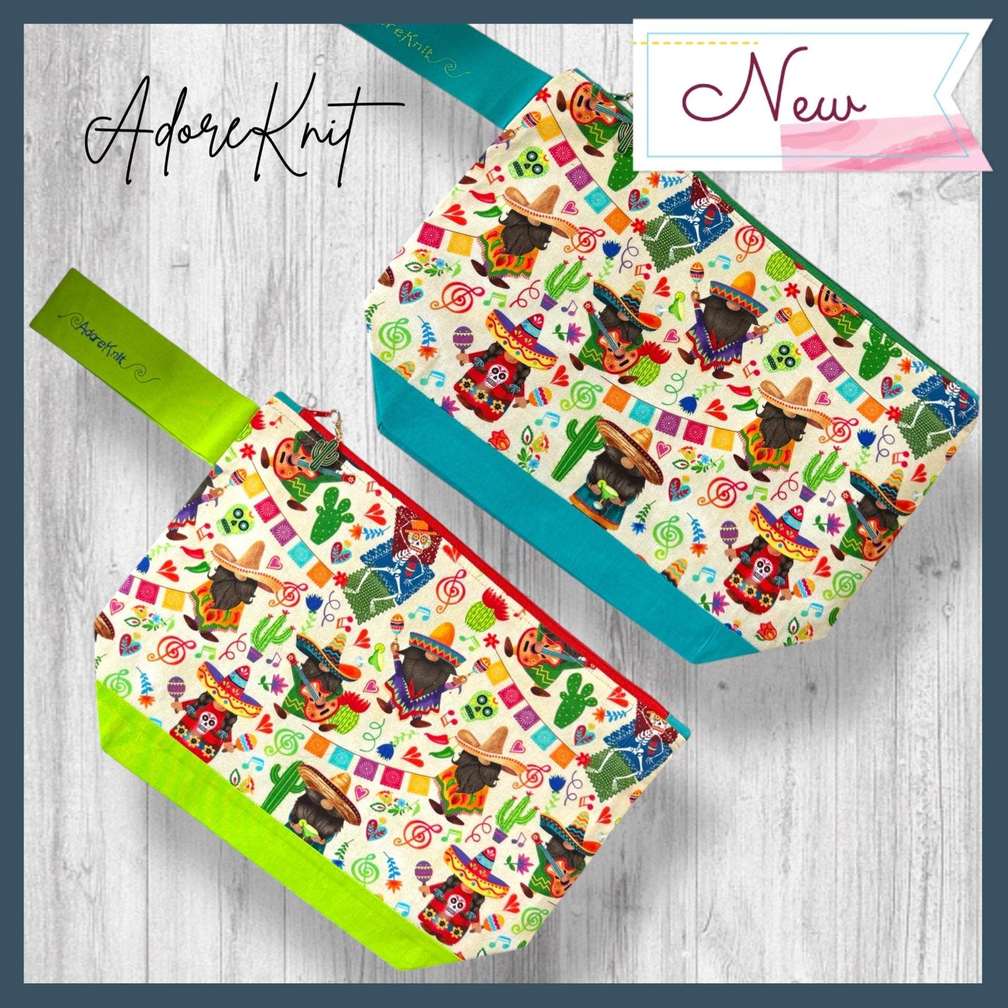 Cinco de Mayo Gnome Celebration Project Bag