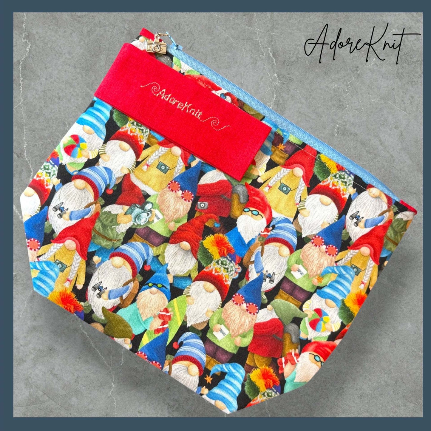 Gnomes Abroad Project Bag