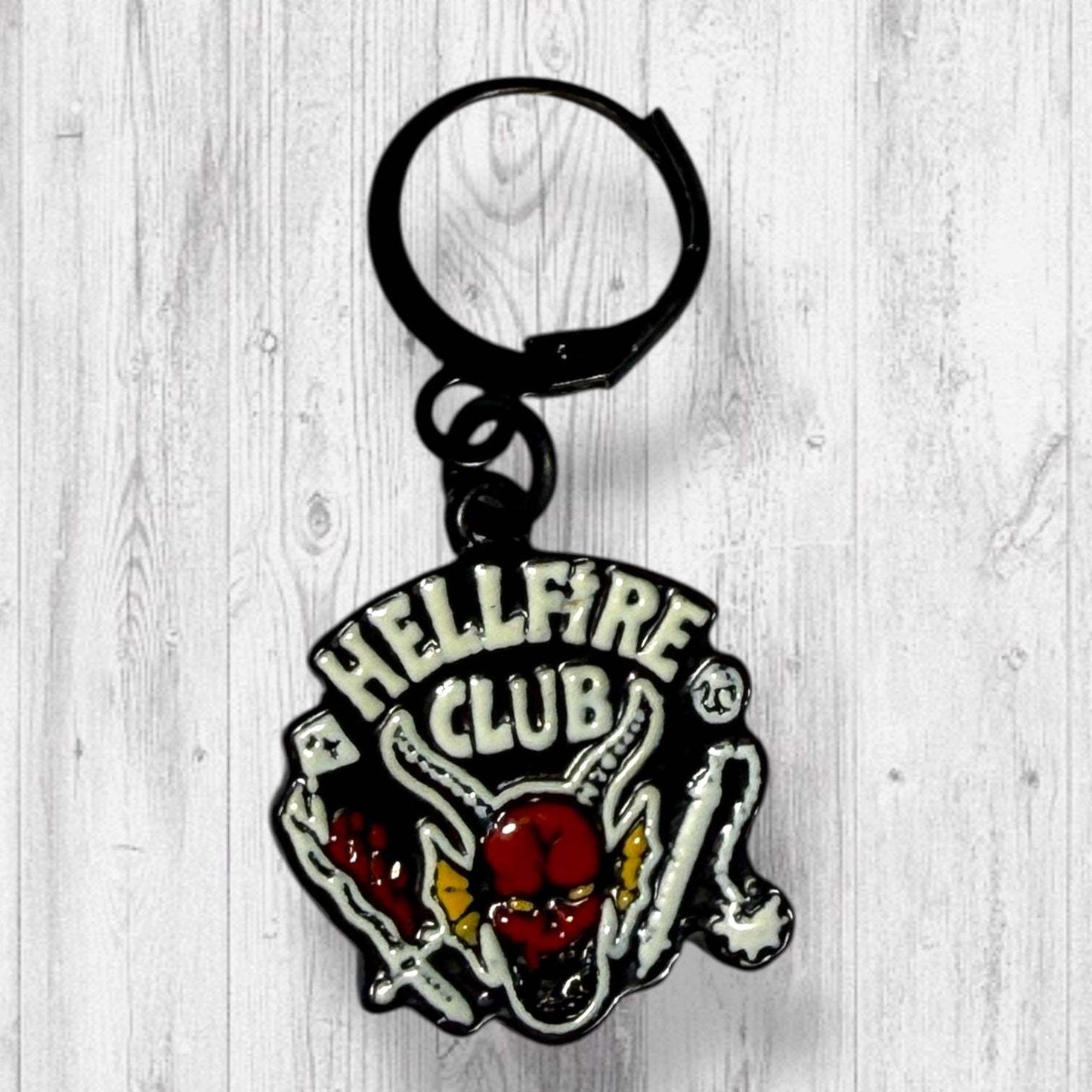 80s D & D Club Progress and Stitch Markers