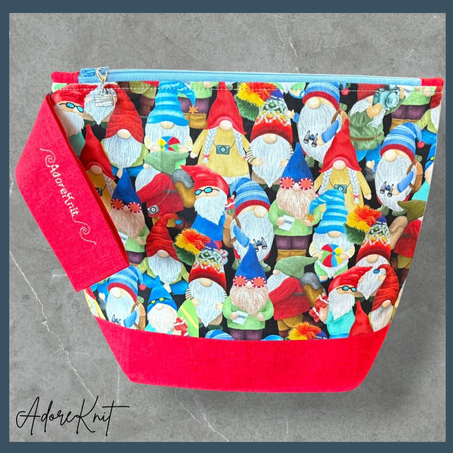 Gnomes Abroad Project Bag