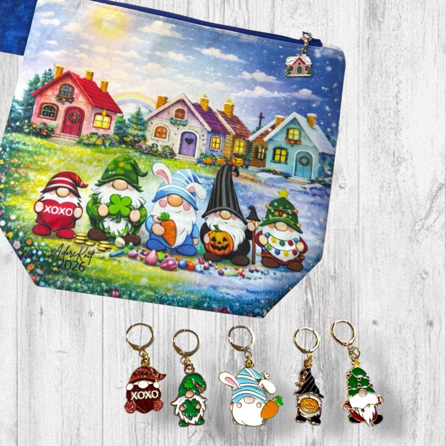 2026 Gnomes Through The Year Project Bag