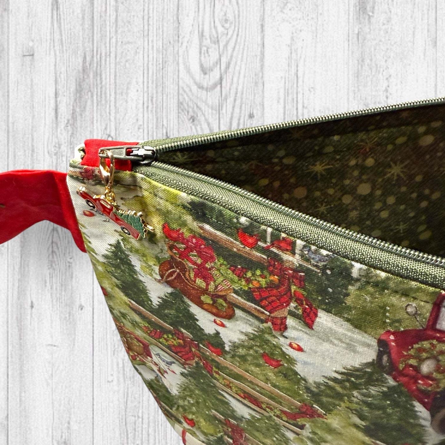 Snowy Pines Pickup Project Bag