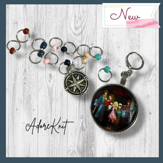 Friends Don't Lie Progress and Stitch Markers