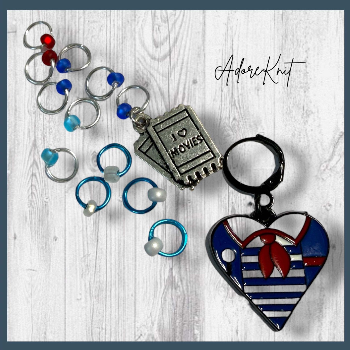 Scoops Ahoy Progress and Stitch Markers