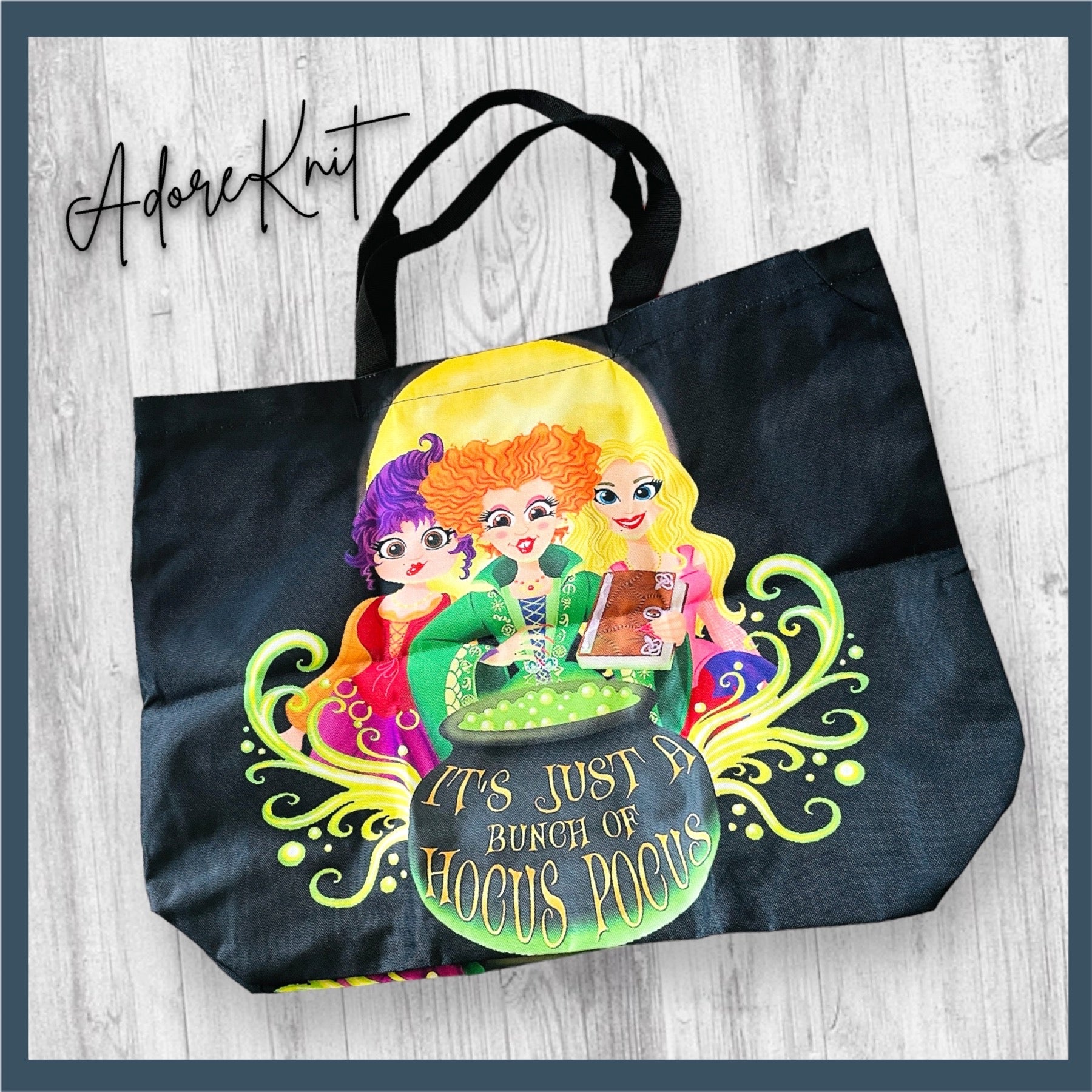 It's Just a Bunch of Hocus Pocus Tote Bag - AdoreKnit