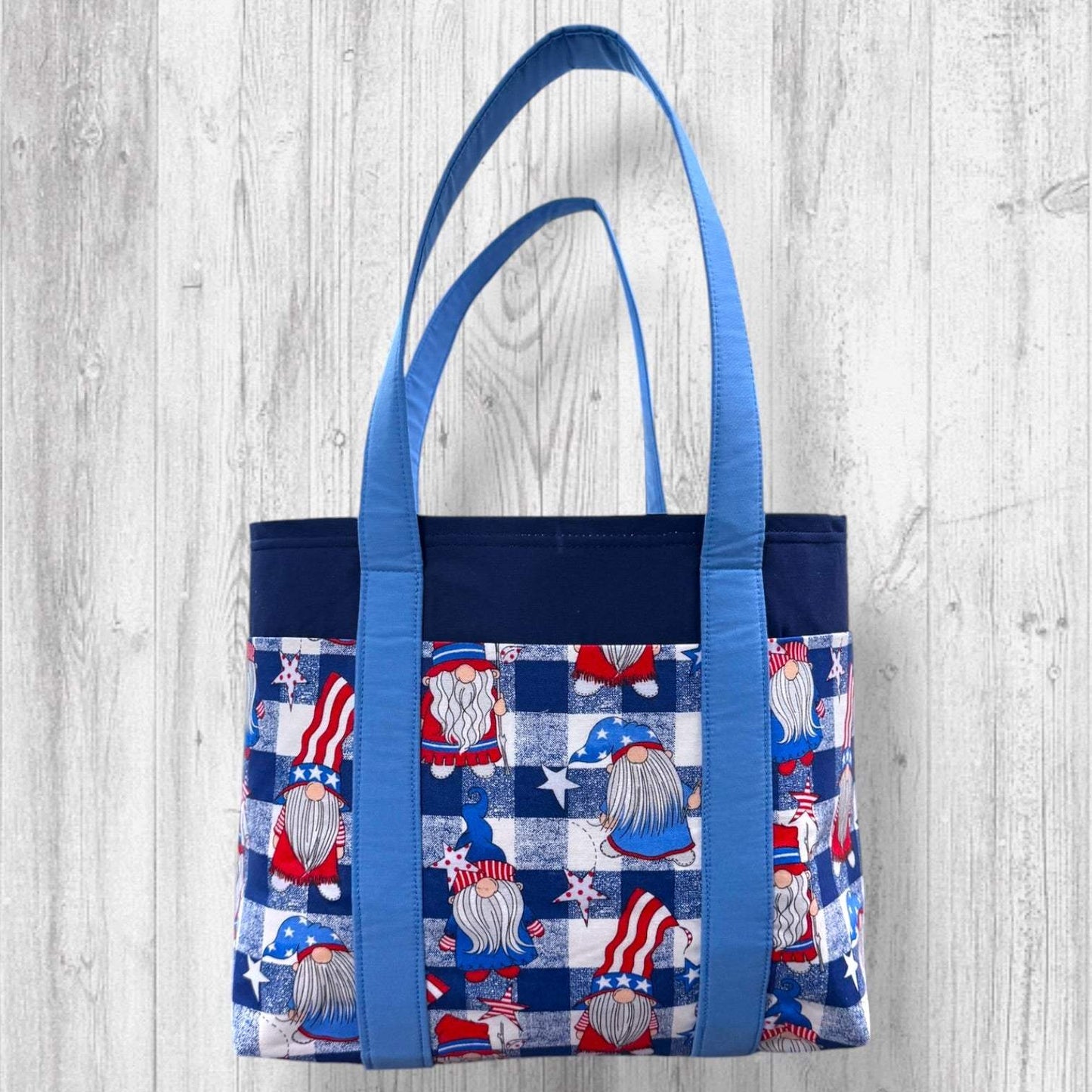 Red White and GNOME Project Bag