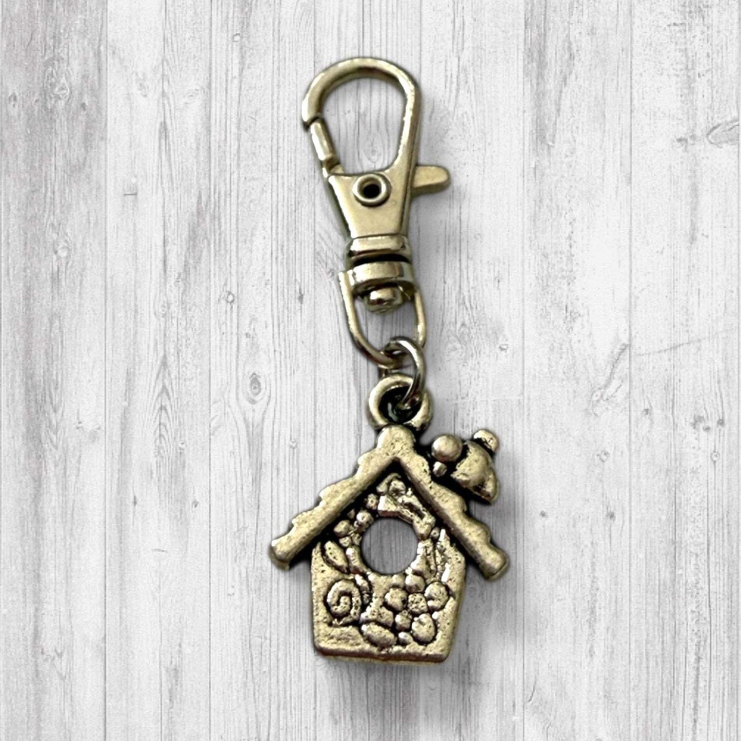 Feathered Fury Knitting Project Bag | Funny Bird Yarn Bag