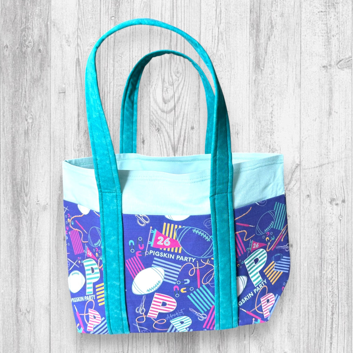 AdoreKnit 2026 Exclusive Pigskin Party Tote Bags