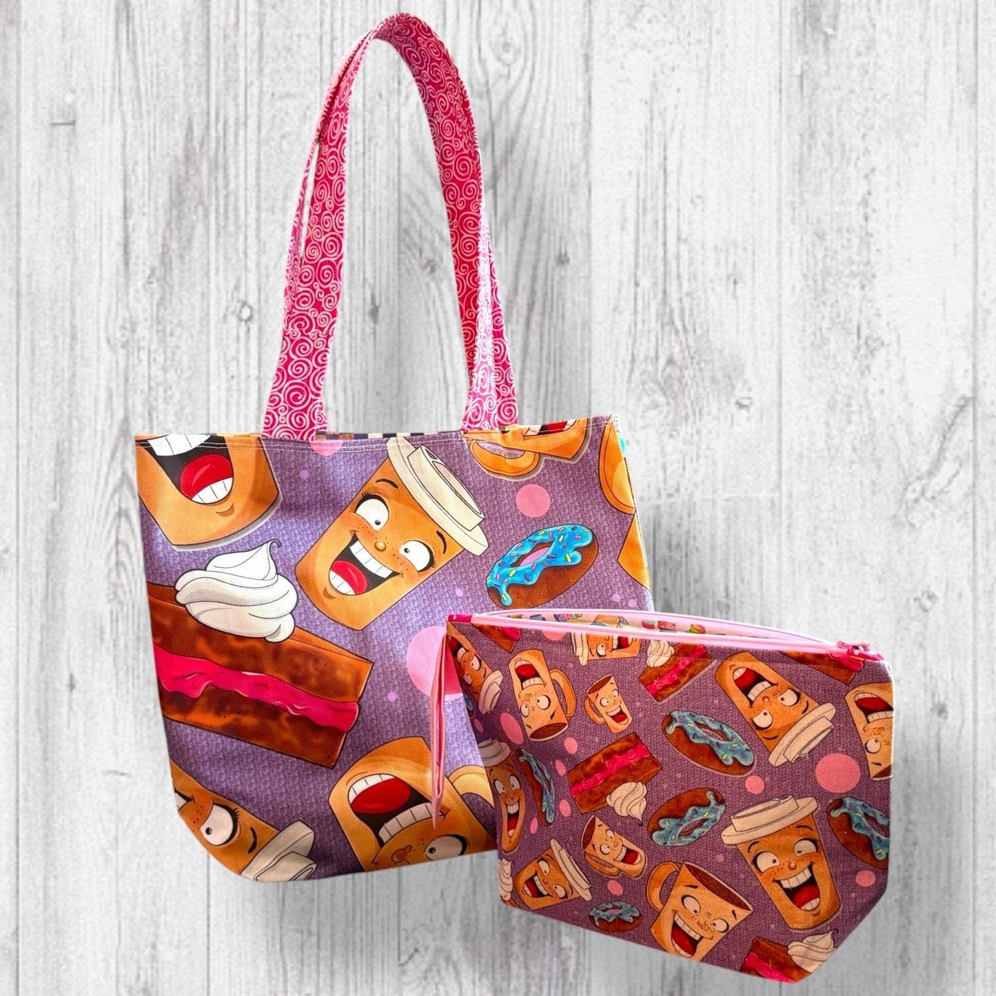 Caffeinated Cuties Project Bag