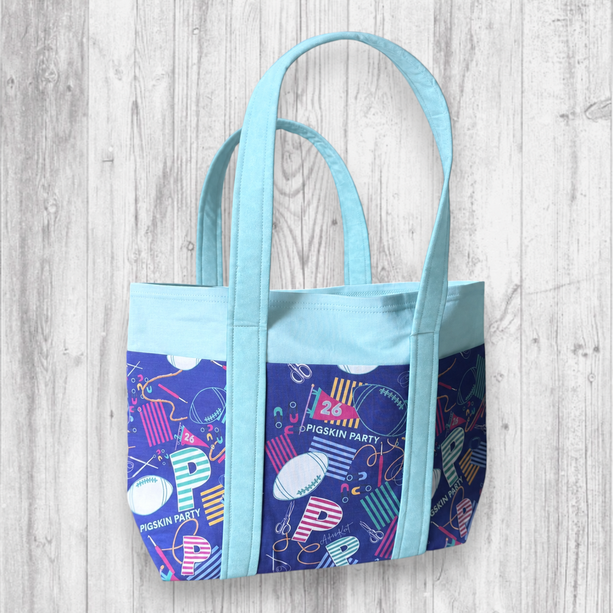 AdoreKnit 2026 Exclusive Pigskin Party Tote Bags