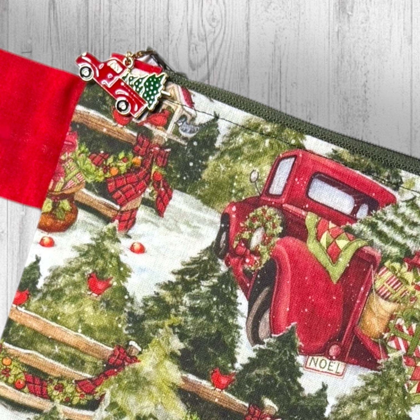 Snowy Pines Pickup Project Bag