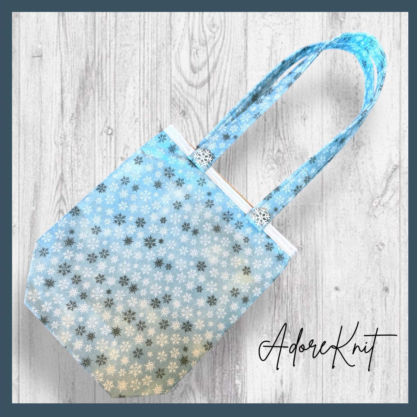 Frost Kissed Sparkles Project Bag