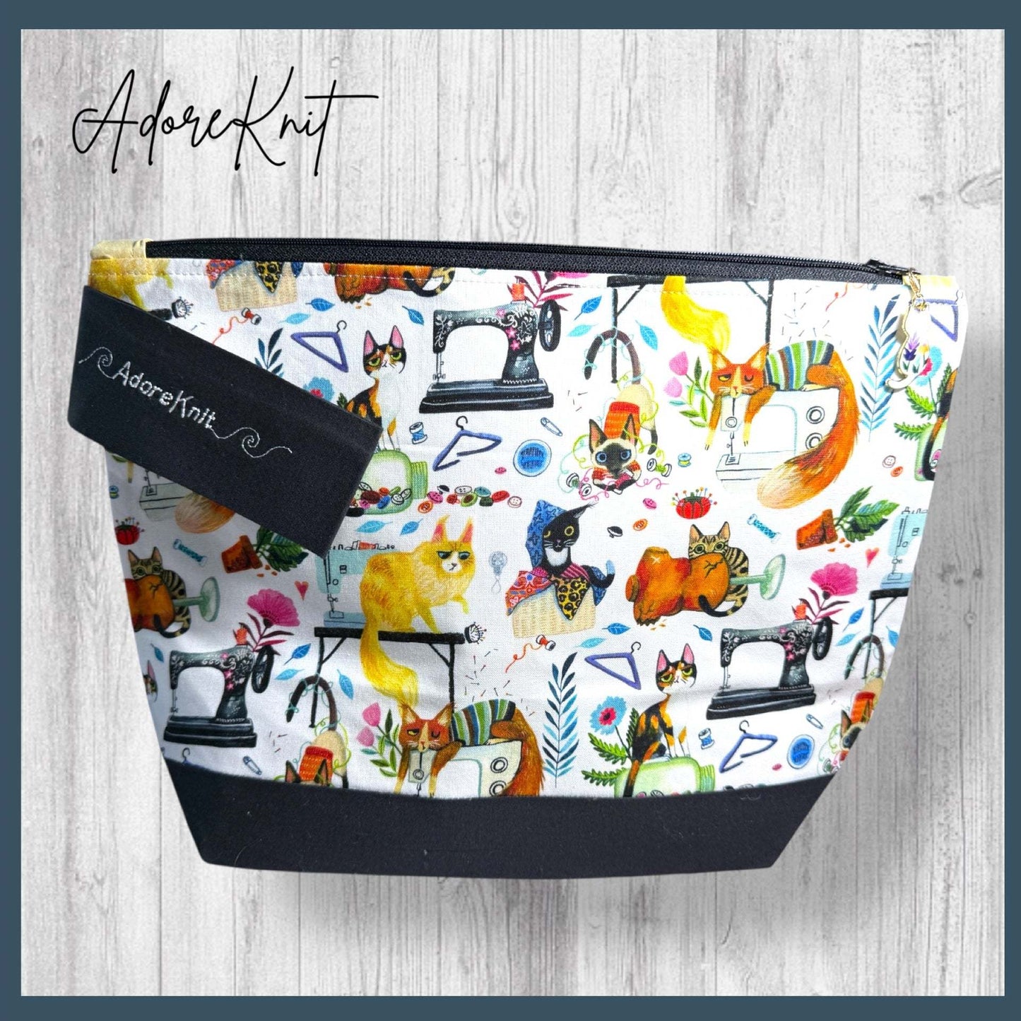 The Cat Nap Collective: Half Asleep & Half Involved Project Bag