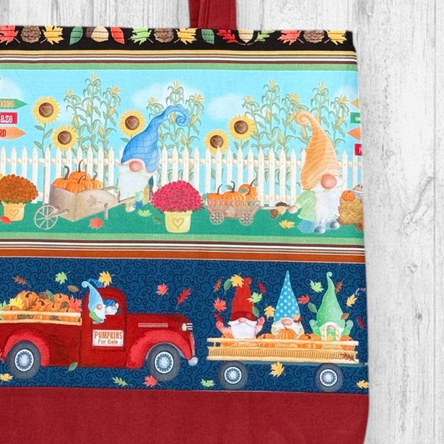 Gnomegrown Harvest Project Bag (Red)