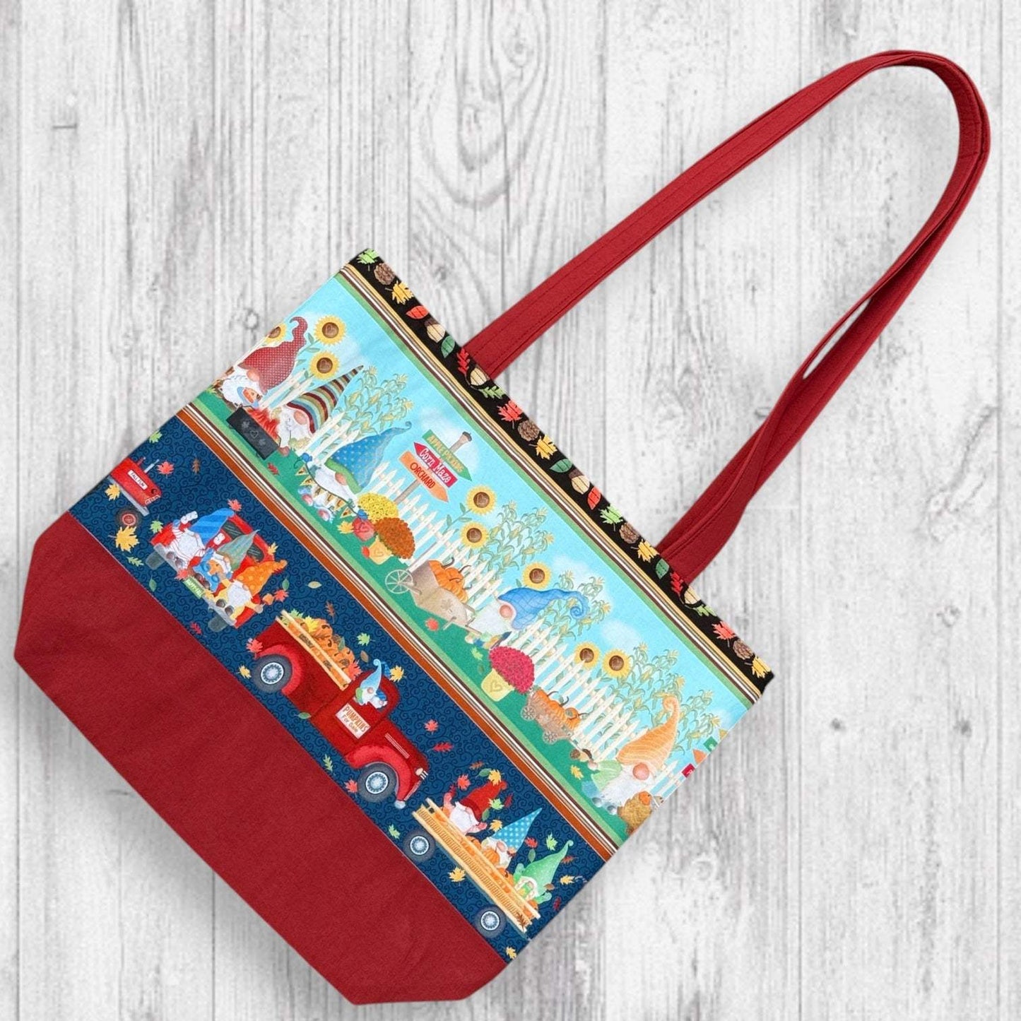 Gnomegrown Harvest Project Bag (Red)