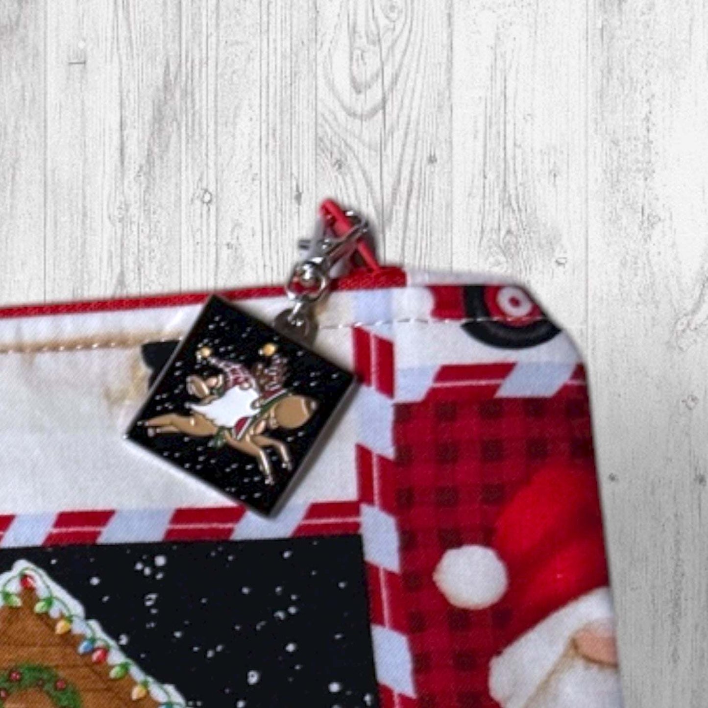 Gnome Delivery Service Project Bag and Matching Yarn